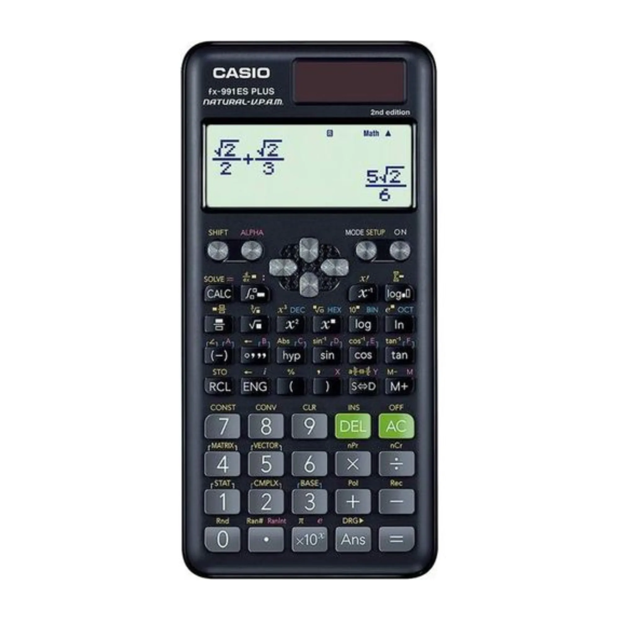 Casio fx-991ES PLUS Noir Calculatrice scientifique